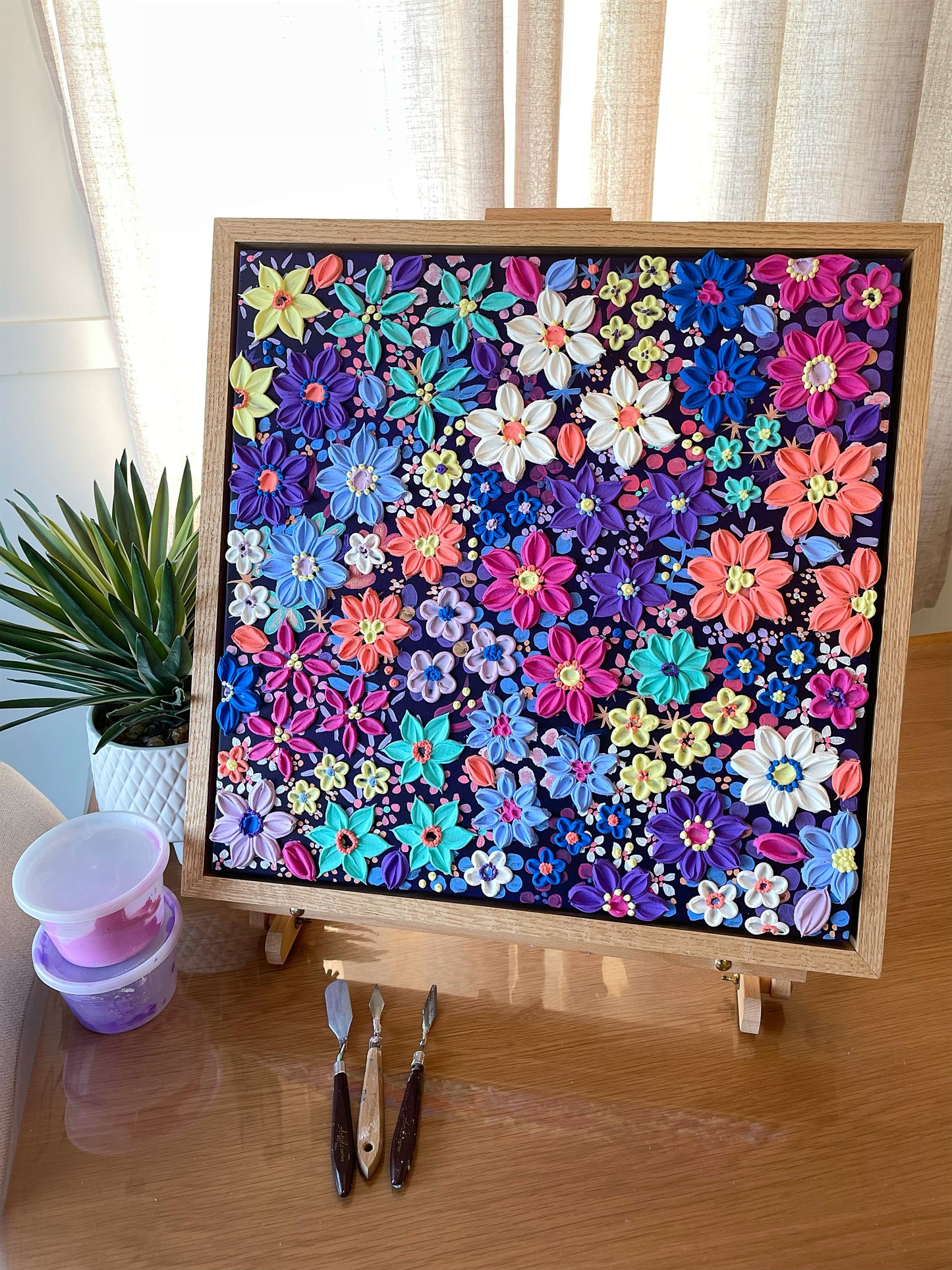'Garden After Dark' - Original Artwork