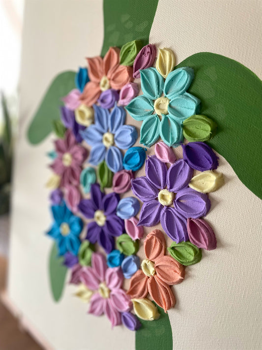 'Ebb & Bloom' - Original Bloom Turtle™ Artwork