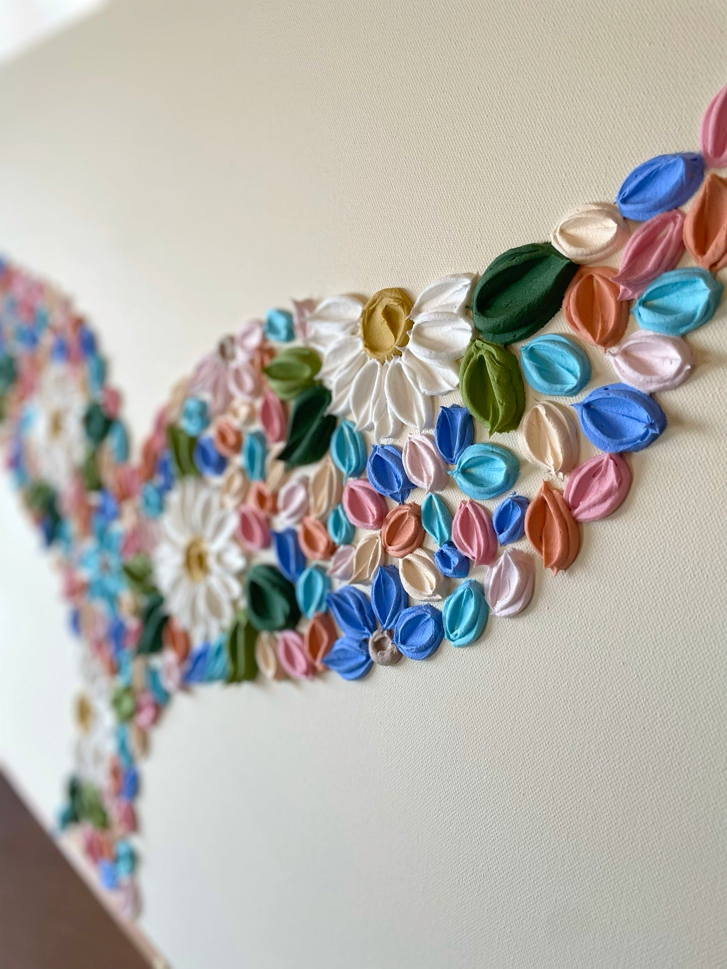 ‘Seaside Glow' - Original Bloom Whale™ Tail Artwork