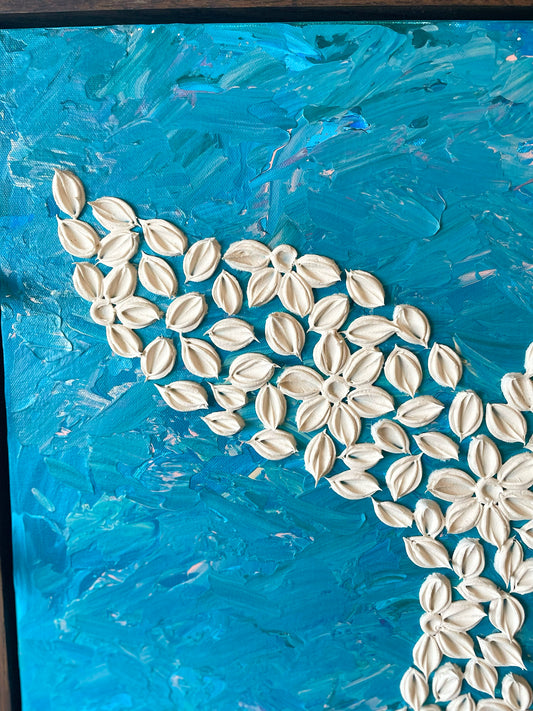 ‘Wave Breaker' - Original Bloom Whale™ Tail Artwork