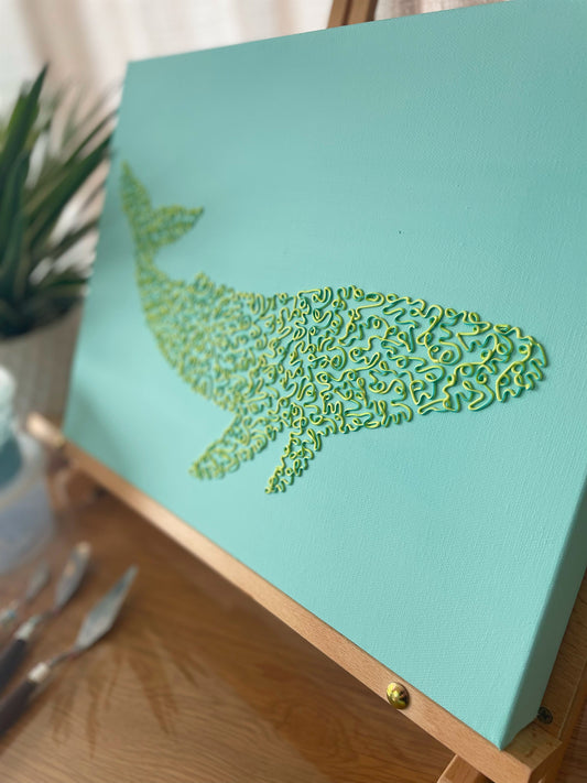 'Whaley Good Vibes' - Original Artwork
