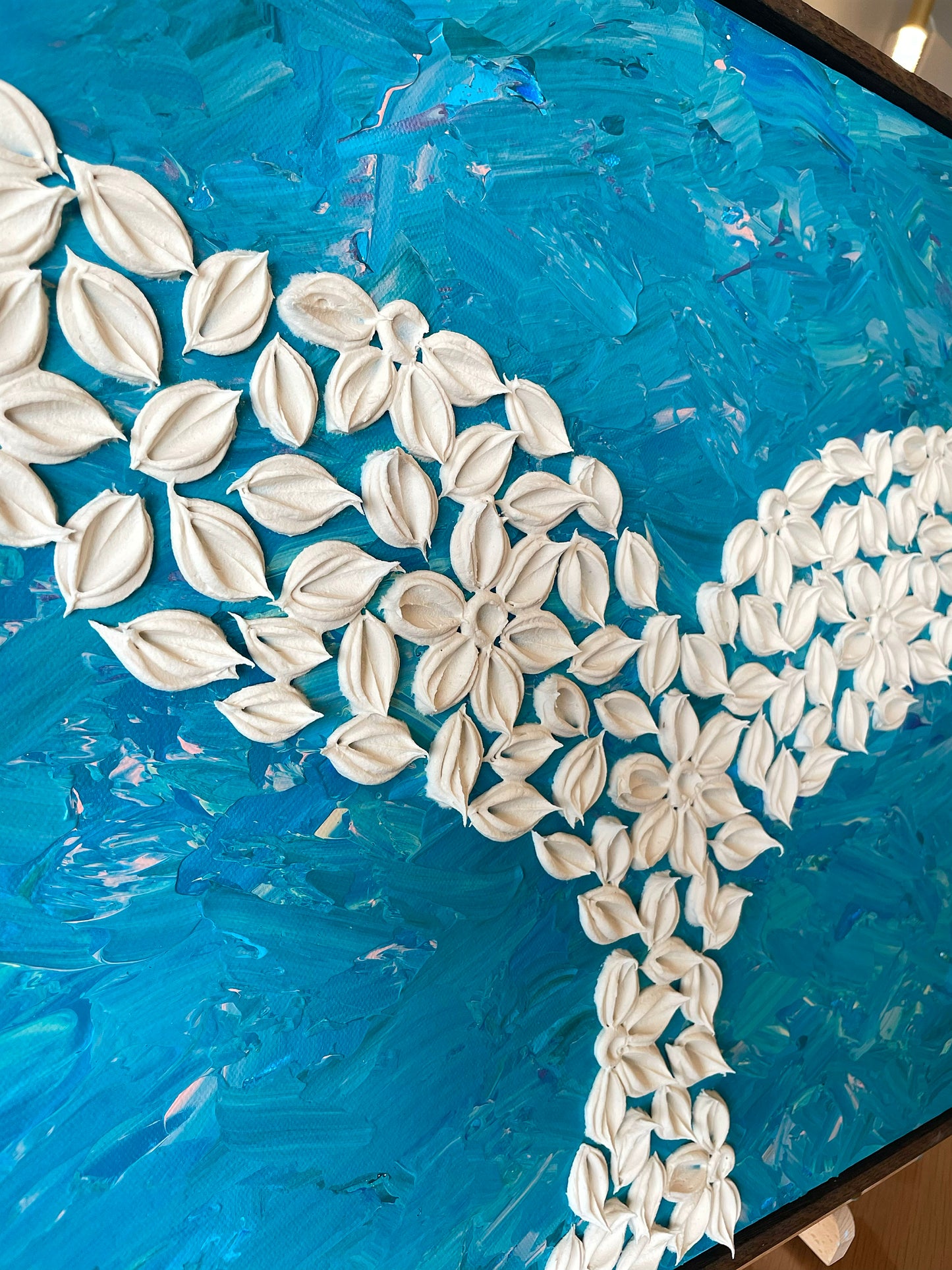 ‘Wave Breaker' - Original Bloom Whale™ Tail Artwork