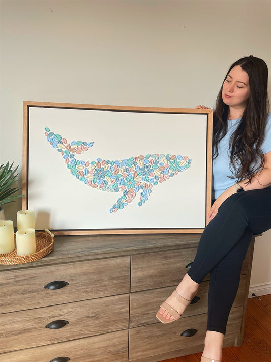 'Whale Song' - Original Bloom Whale™ Artwork