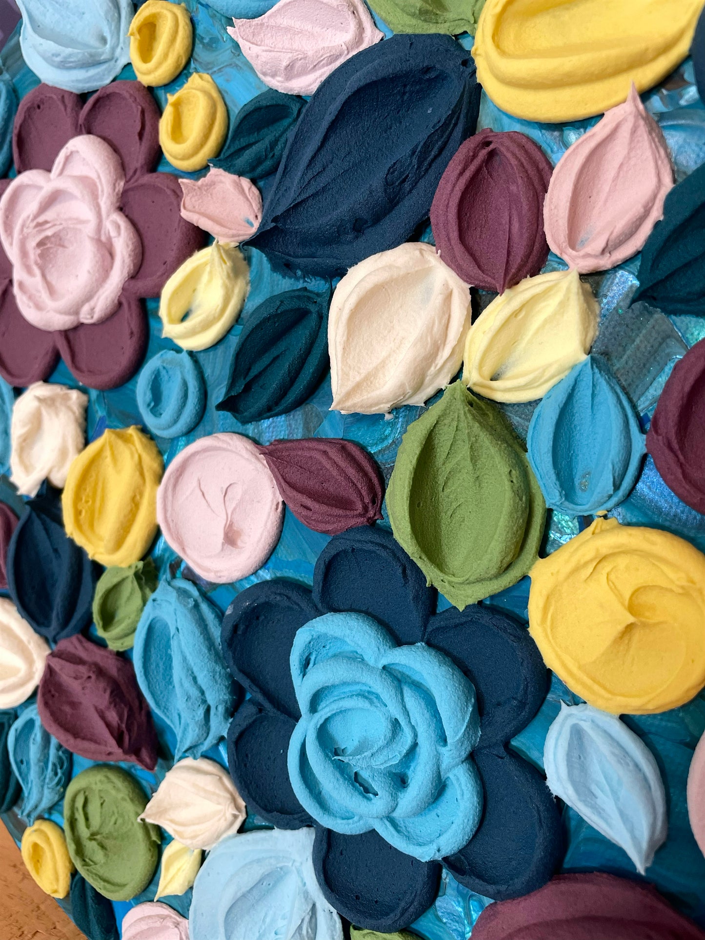 'Crimson & Cobalt' - Original Artwork