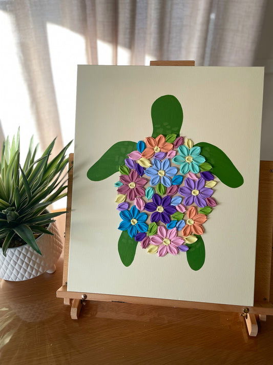 'Ebb & Bloom' - Original Bloom Turtle™ Artwork