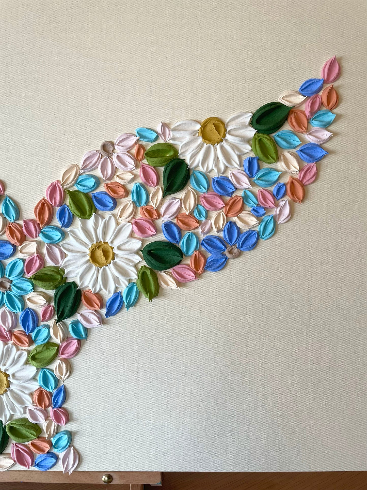 ‘Seaside Glow' - Original Bloom Whale™ Tail Artwork