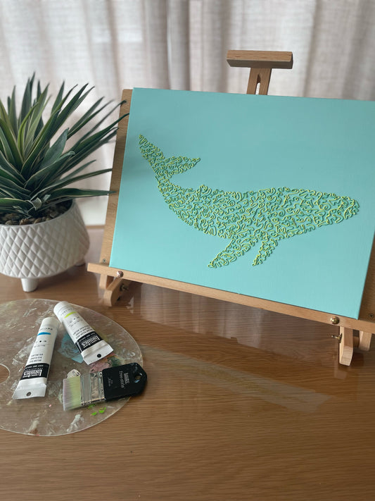 'Whaley Good Vibes' - Original Artwork