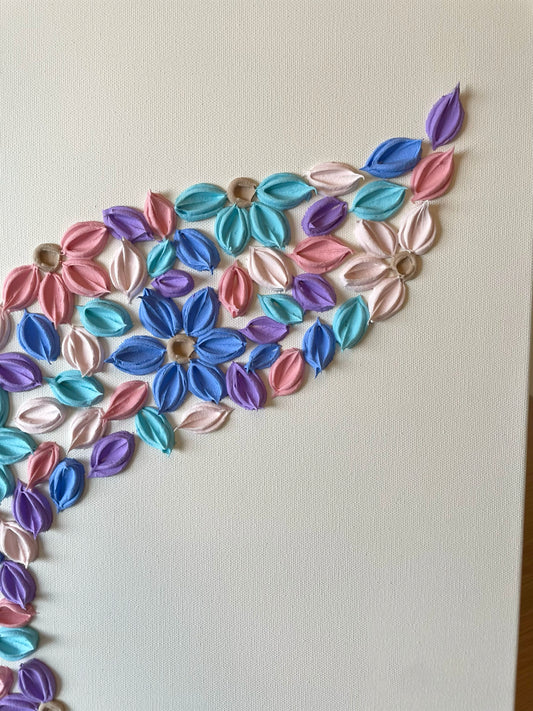 ‘Petal Fairy' - Original Bloom Whale™ Tail Artwork