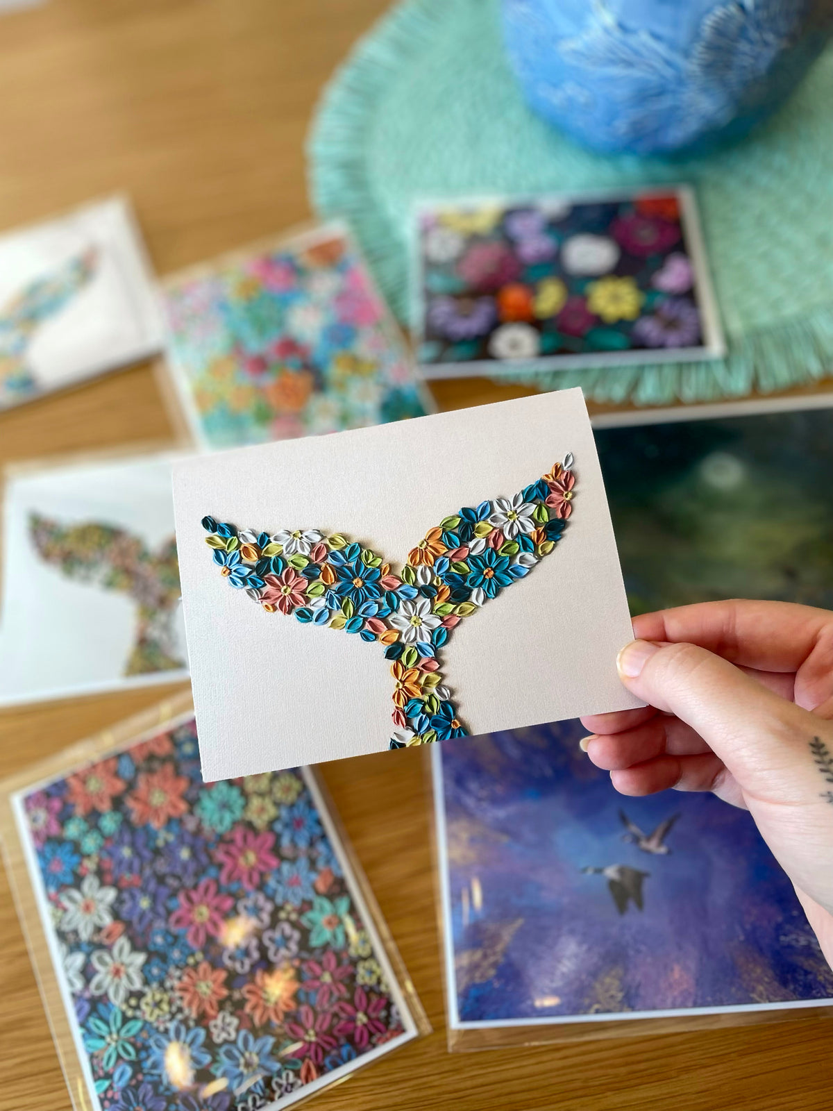 'Beneath the Waves' Greeting Card