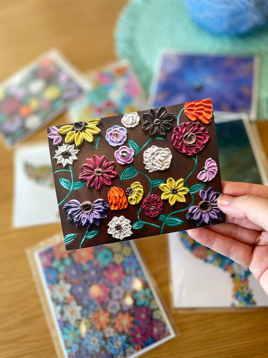 'All Too Floral' Greeting Card