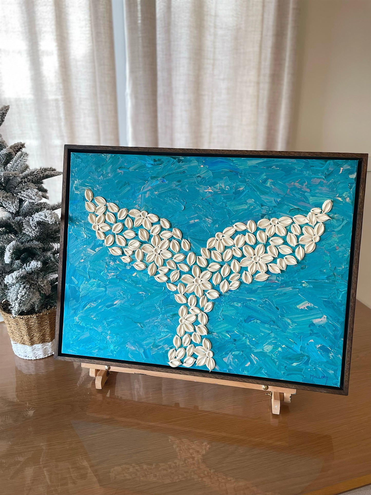 ‘Wave Breaker' - Original Bloom Whale™ Tail Artwork