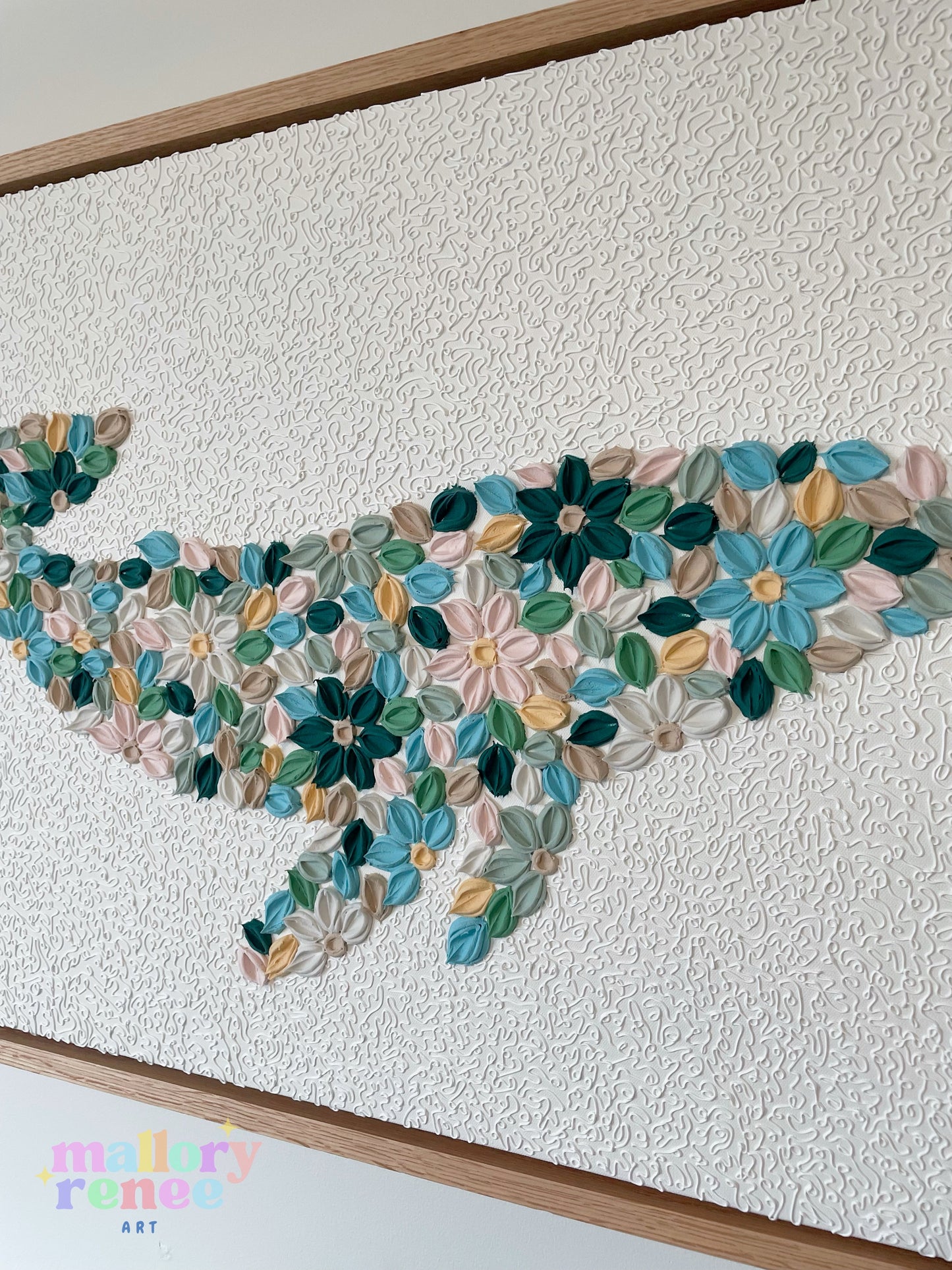 'Bloom Voyage' - Original Bloom Whale™ Artwork