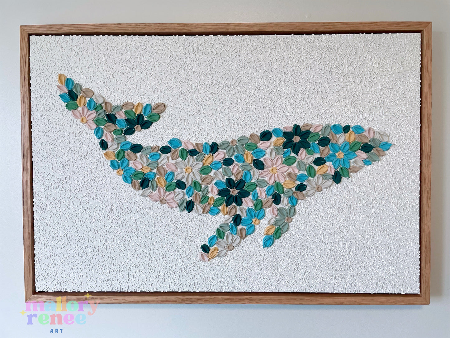 'Bloom Voyage' - Original Bloom Whale™ Artwork