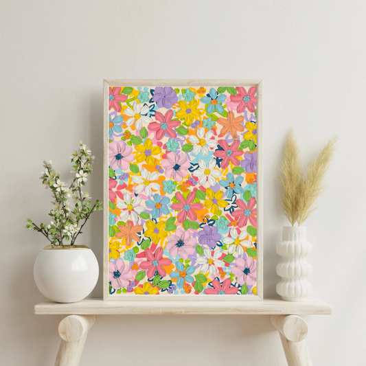 'Confetti Garden' Print