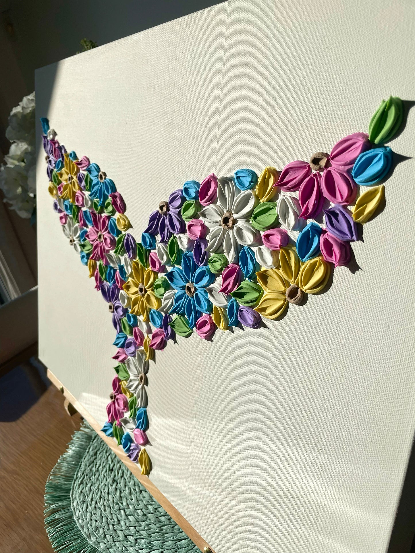 'Popsicle Tide' - Original Bloom Whale™ Tail Artwork