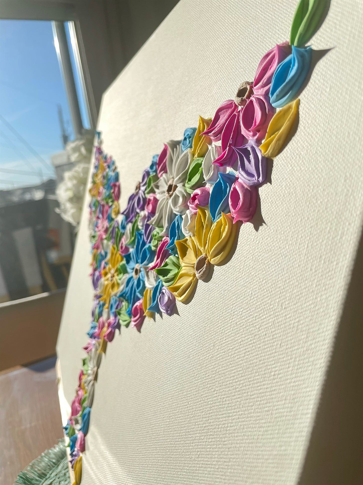 'Popsicle Tide' - Original Bloom Whale™ Tail Artwork