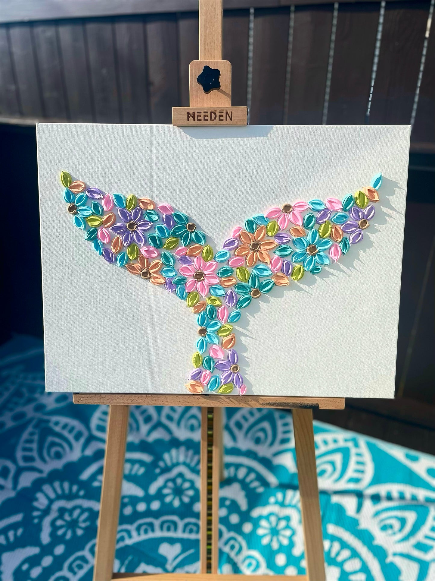 'StarGlow' - Original Bloom Whale™ Tail Artwork