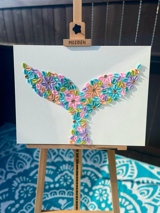 'StarGlow' - Original Bloom Whale™ Tail Artwork