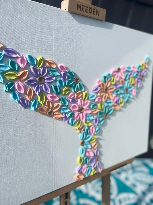 'StarGlow' - Original Bloom Whale™ Tail Artwork
