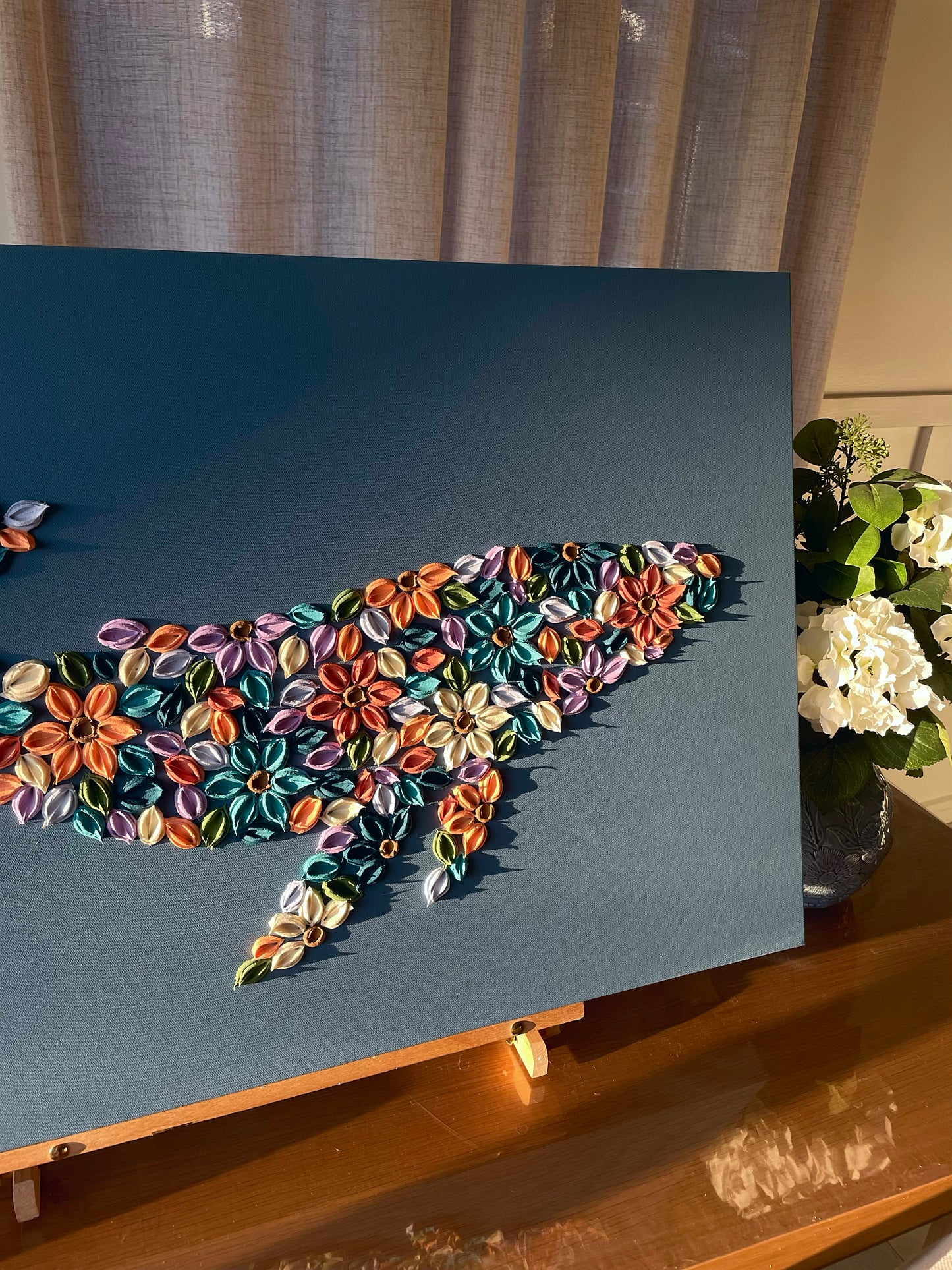 'Ocean Muse' - Original Bloom Whale™ Tail Artwork