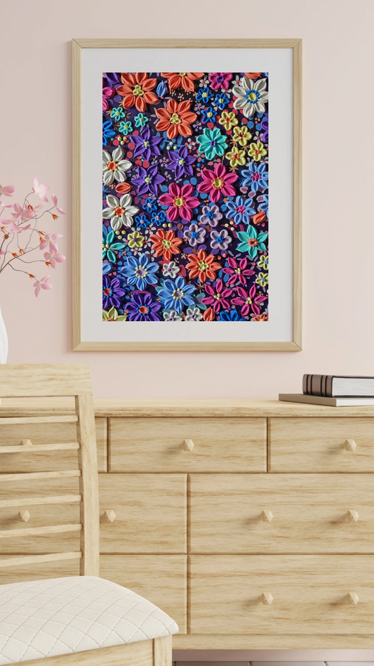 'Garden After Dark' Print